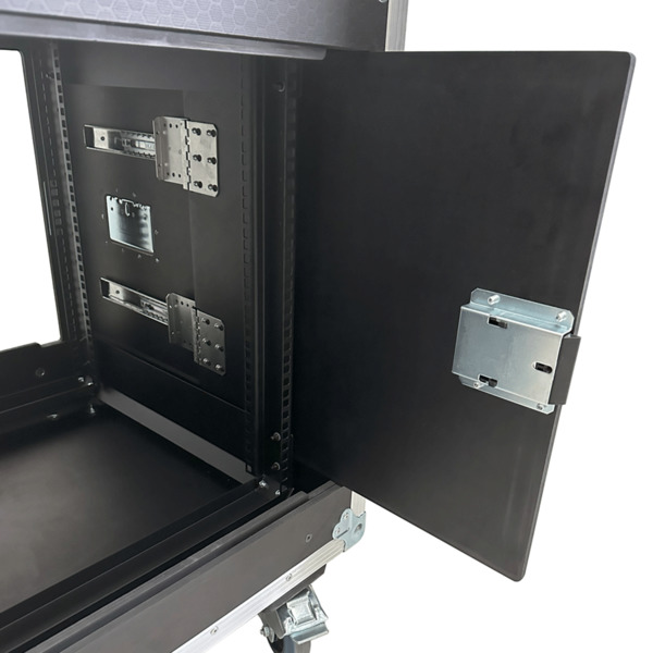 10u Shockmount Slide To Hide Rack Case Flightcase